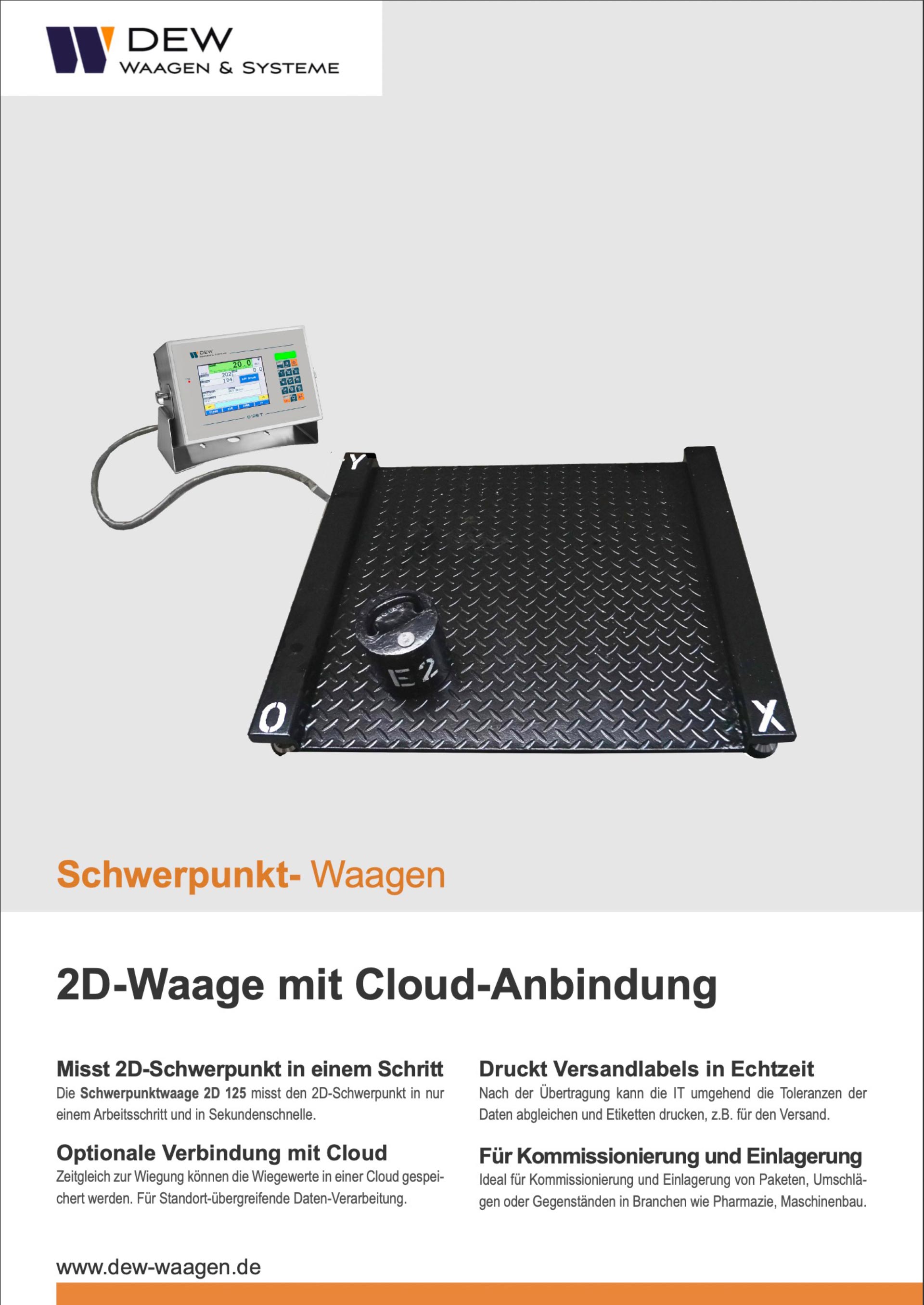 Broschüre Cloud-Waage